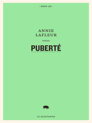 cover image of Puberté